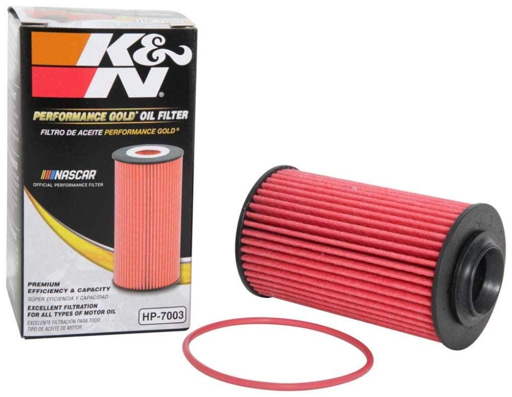 K&N Premium Oil Filter: 20,000 Mile Engine Protection, High Capacity/High Efficiency: Compatible with Select CHEVROLET/OLDSMOBILE/CADILLAC/SAAB (See Product Description for Select Models), HP-7003