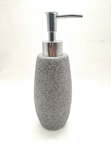 TOTO DEALS Premium Design on Sand Stone Liquid Soap Dispenser 1 Piece Material Stone Capacity 300ml