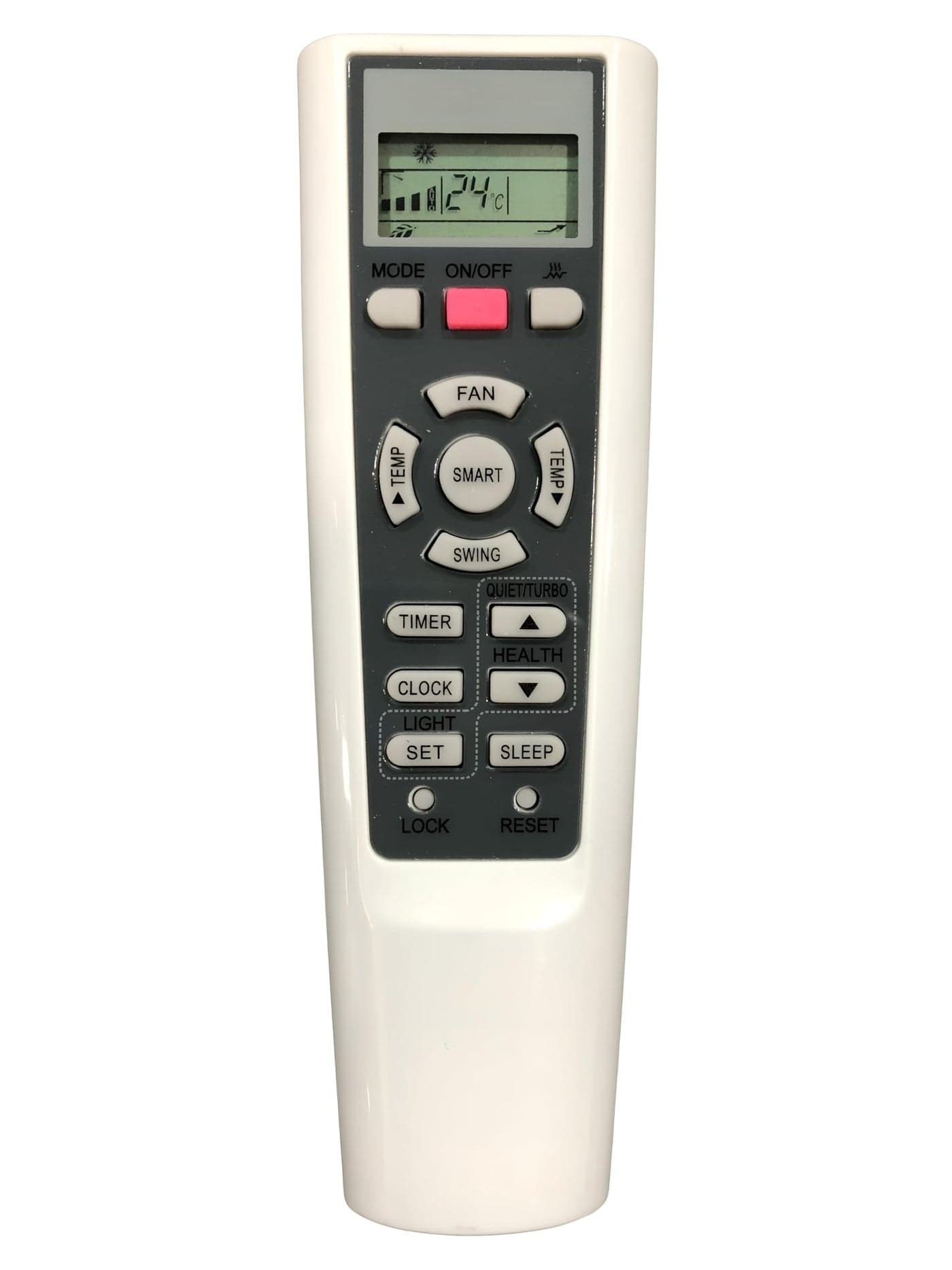 Upix AC Remote No. 30 (No Backlight), Compatible/Replacement for Haier AC Remote Control (Exactly Same Remote Will Only Work)