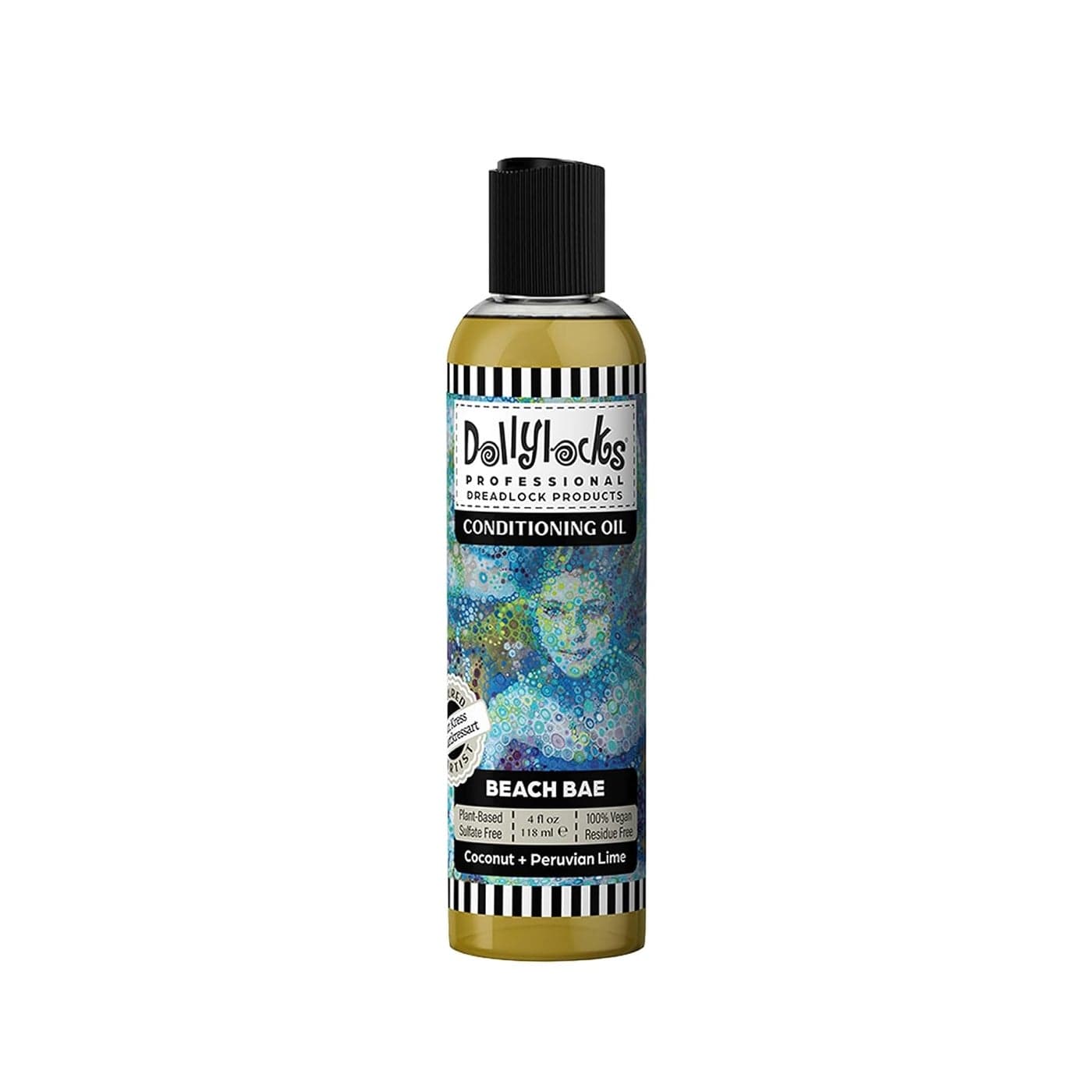 Conditioning Moisturizer for Dry Damaged Curly Frizzy Hair Organic Grapefruit Dreadlock Oil 4 oz