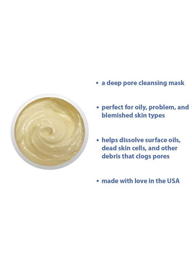 Bio-Sulfur Masque (708) | Deep Pore Cleansing Facial Treatment Mask for Oily, Problem, and Break-Out Skin | Made with Vitamin-B and Bio Sulfur to Control Oiliness