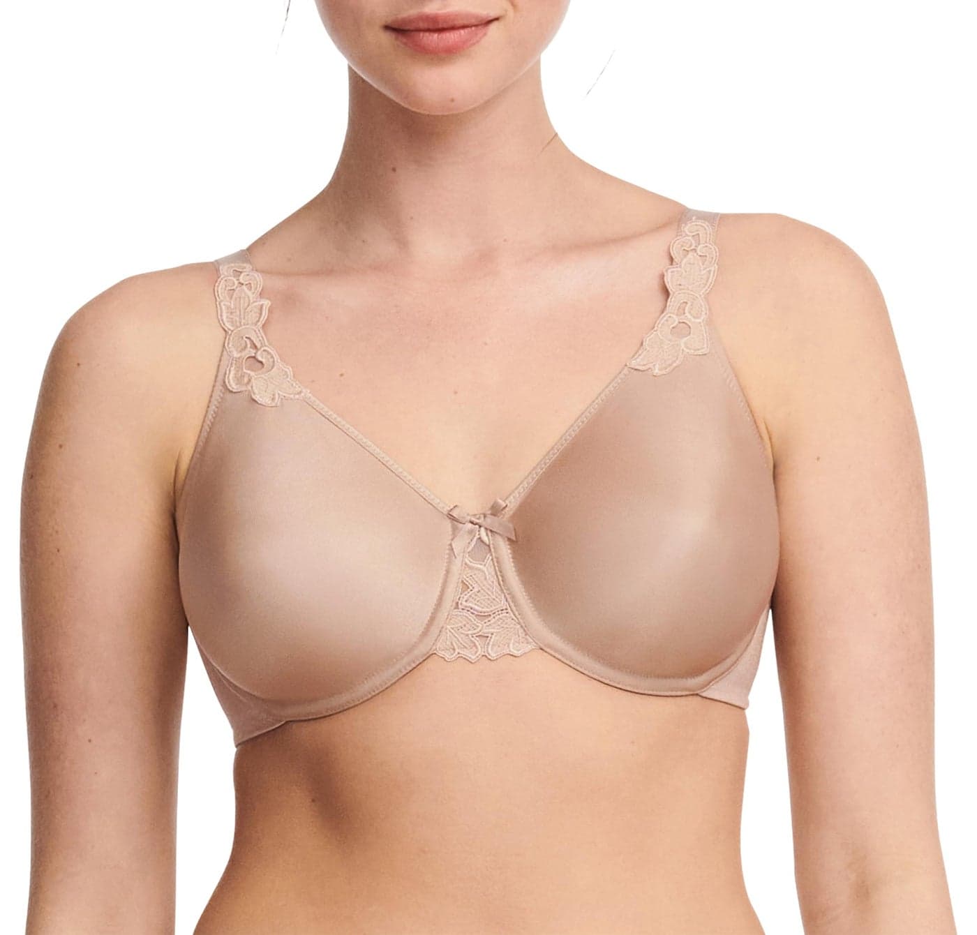 Chantelle Women's Plus Size Hedona Seamless Unlined Bra, Nude, 40B