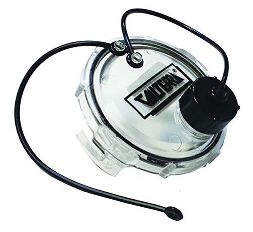 VALTERRA T10201CLR Waste Valve Cap 3 with Capped 34 GHT Clear Bulk