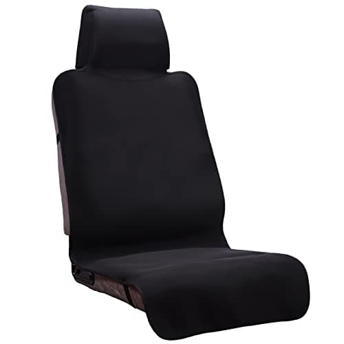 DREAMANIA Waterproof Seat Cover, Upgraded Sweat Carseat Protector, Perfect for Universal Anti-Slip Car Truck SUV Seat, Ideal for Surfing Yoga Gym Workout, Black