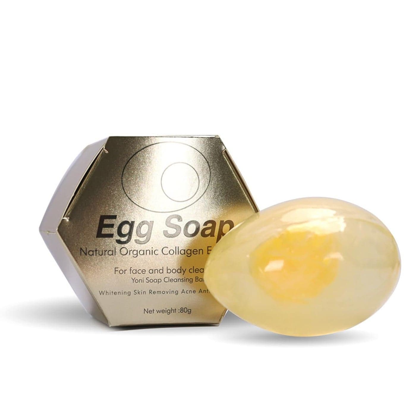 Tshin Egg Shape Scented Botanical Soap Bar80G Handmade Collagen Essential Oils Scented Bath Soap for WomenFace Body Moisturizing Artisanal Floral Soap with Blistering Net