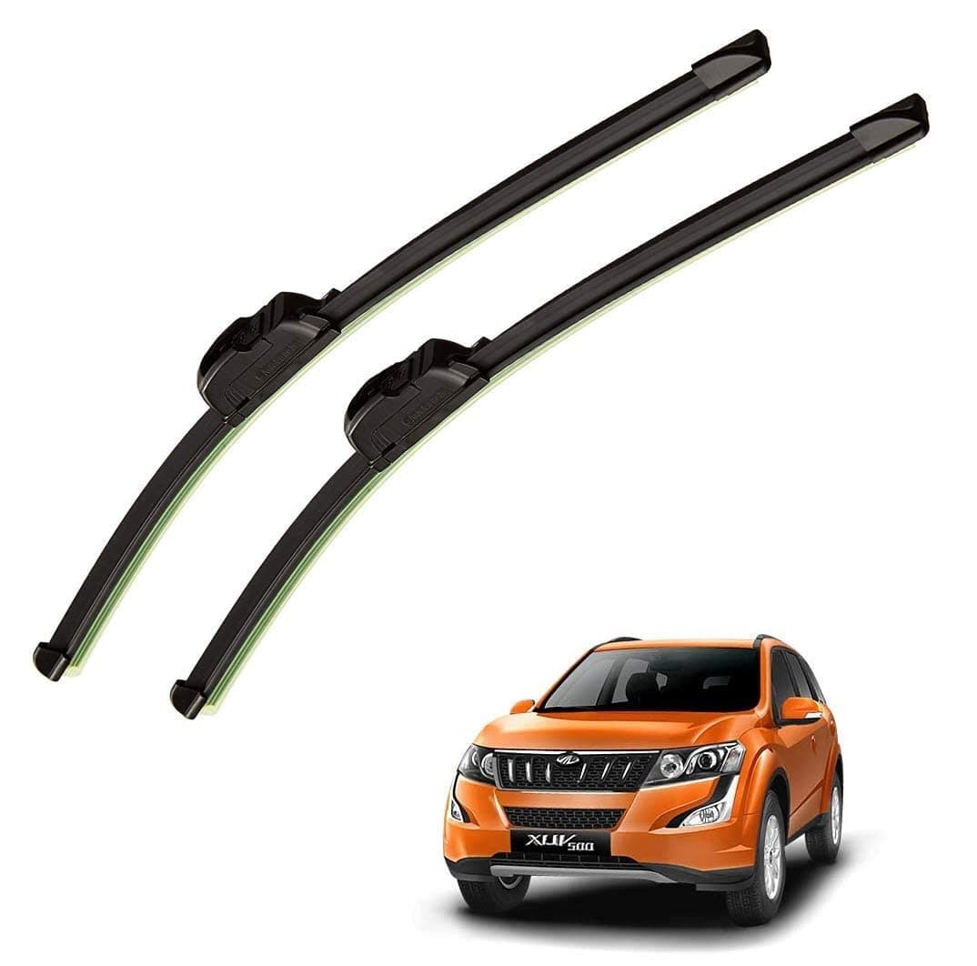 Auto Hub Car Wiper Blade Compatible with Mahindra XUV 500, Windshield Car Wiper Blades XUV 500 - Set of 2 Pcs (D-24,P-20)