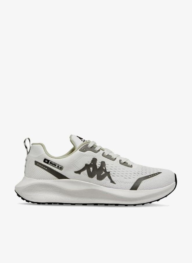 Men's Logo Detail Lace-Up Sports Shoes