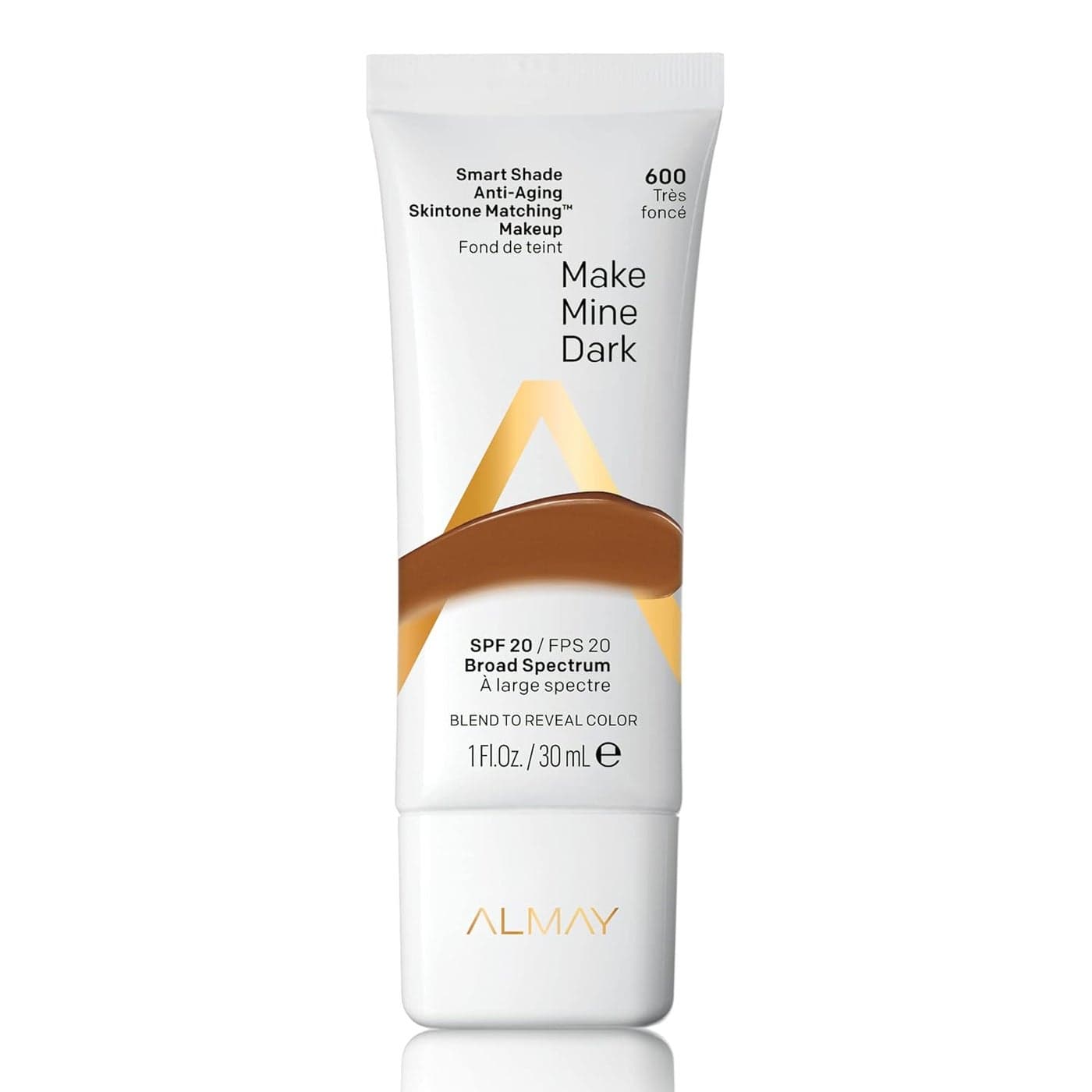 Almay Smart Shade AntiAging Skintone Matching Makeup Hypoallergenic Cruelty Free Oil Free Fragrance Free Dermatologist Tested Foundation with SPF 20 1oz