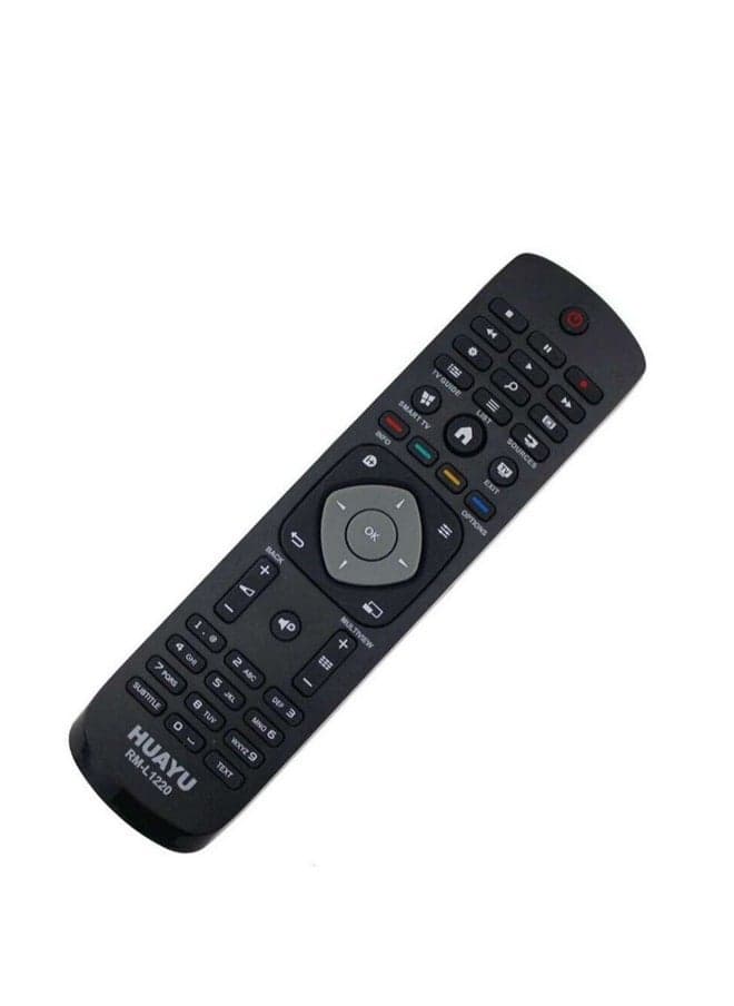 TV Remote Control For Philips Black