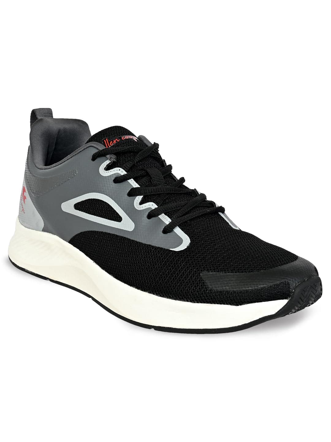 Allen Cooper Training,Road Running,Cricket,Gym,Sports Comfortable Extra Max Cusion with Memory Foam Insole Running Shoes for Men(920-BLACK/Size-8)