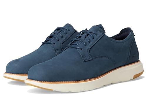 Cole Haan Men's Grand Atlantic Oxfords, Big Dipper Nubuck/Ivory, 9-M US