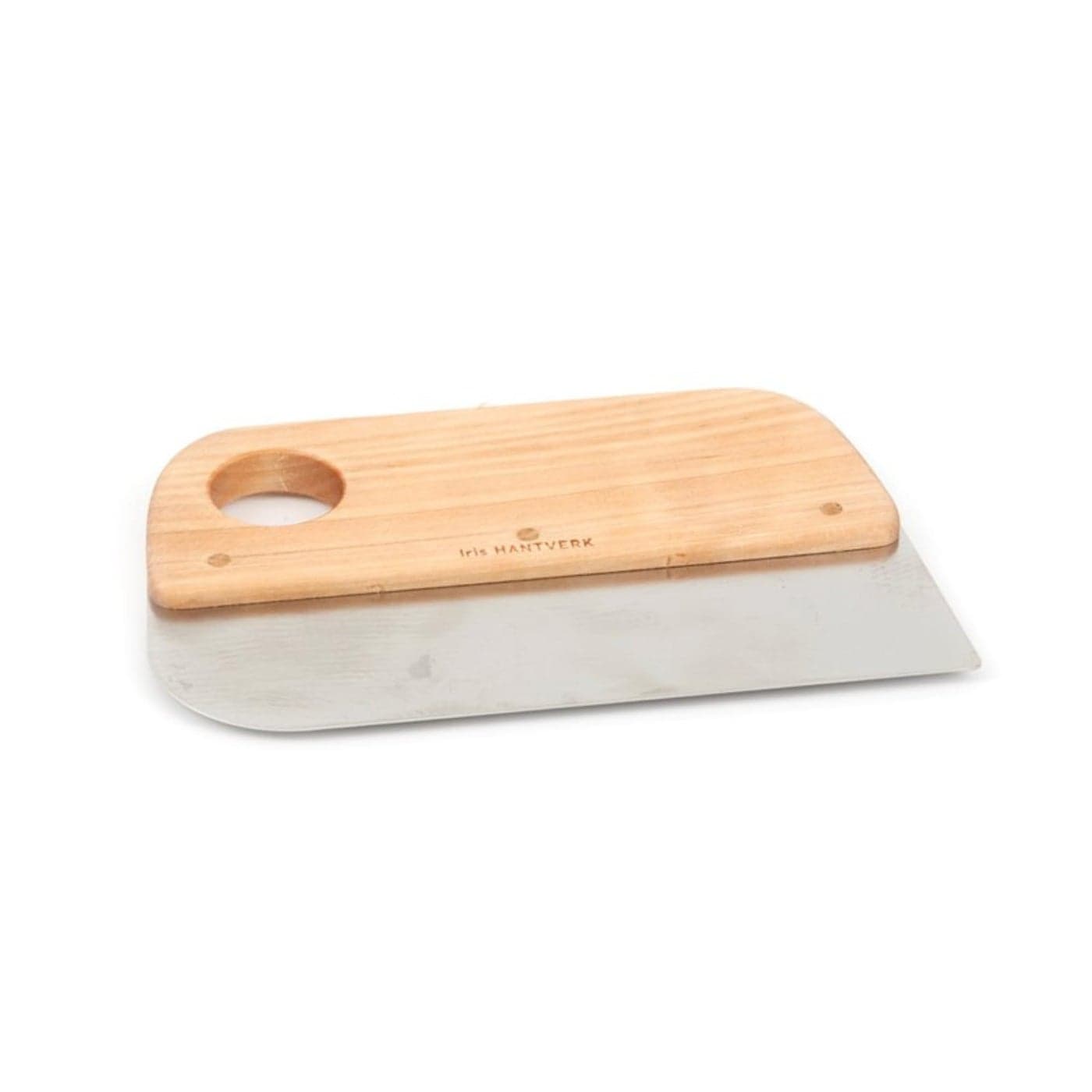 Iris Hantverk Beech Wood and Stainles Steel Dough Scraper