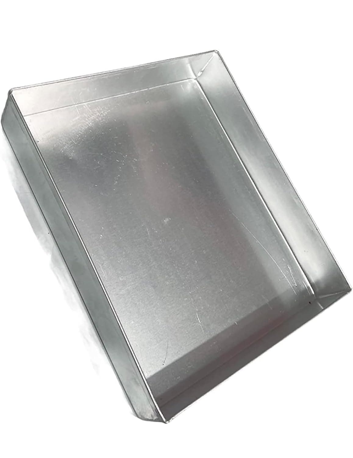 The bakers hub Aluminium Rectangle Mould Tin Tray for Cakes and Brownies Bakeware Baking Pan 2 kg