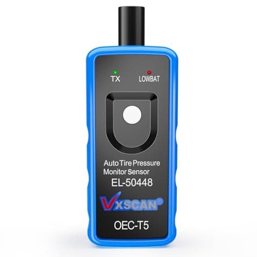 VXSCAN TPMS Relearn Tool, Tire Pressure Monitor Sensor Activation Tool OEC-T5 for GM Series Vehicle Tire System Learning