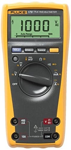 Digital Multimeter, 50 MOhms, 1000V, 10A