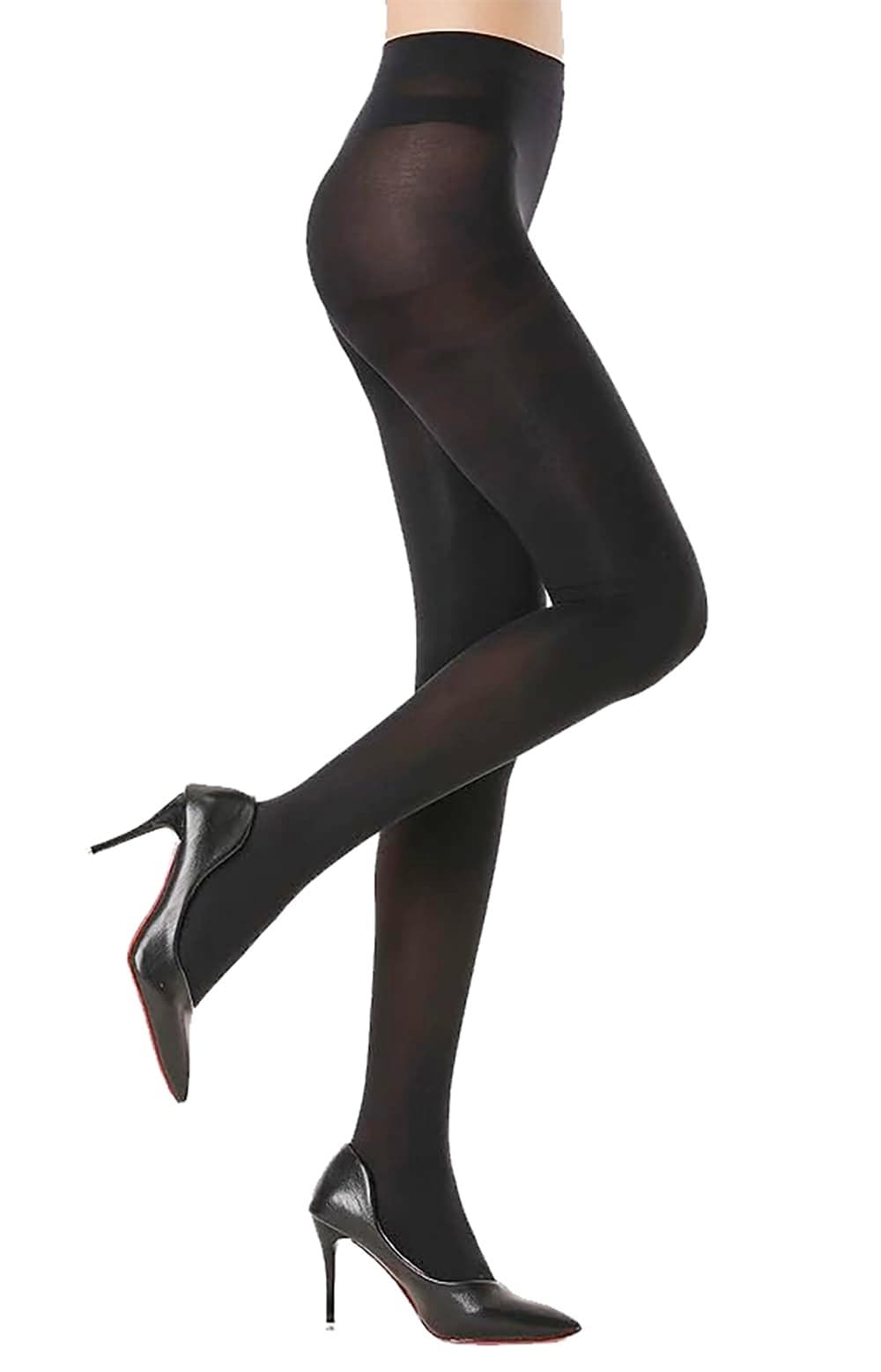 Xs and Os Women Semi Opaque Tights High Waist Stockings Pantyhose