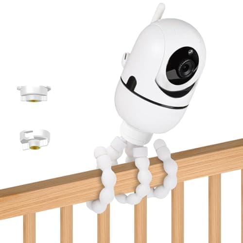 AISVAN Tripod Mount Compatible with HelloBaby HB6560/HB65/HB6550/HB6550 Pro/HB40/HB66/HB6339 and ANMEATE SM935E Baby Monitors – Attach Your Camera Flexibly Anywhere