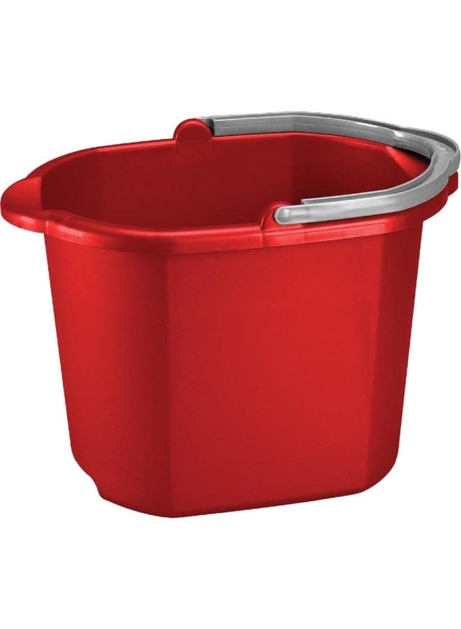Sterilite 11215806 16 Quart Red Dual Spout Pail