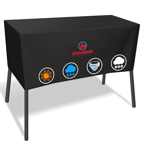 Comnova Grill Cover for Camp Chef 3 Burner Stove - 600D Outdoor Camping Stove Cover Waterproof, 3-Burner Griddle Covers for Camp Chef TB90LW, TB90LWG, TB90LWG15, PRO90, SPG90B, Tundra Pro 16 and More