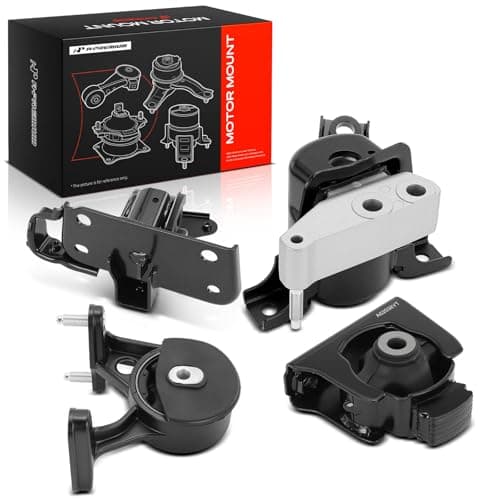 APremium Engine Motor Mount and Transmission Mount Kit Compatible with Toyota RAV4 2009 2010 2011 2012 25L 4WD 4PC Set Replace 1237236010 123050V020