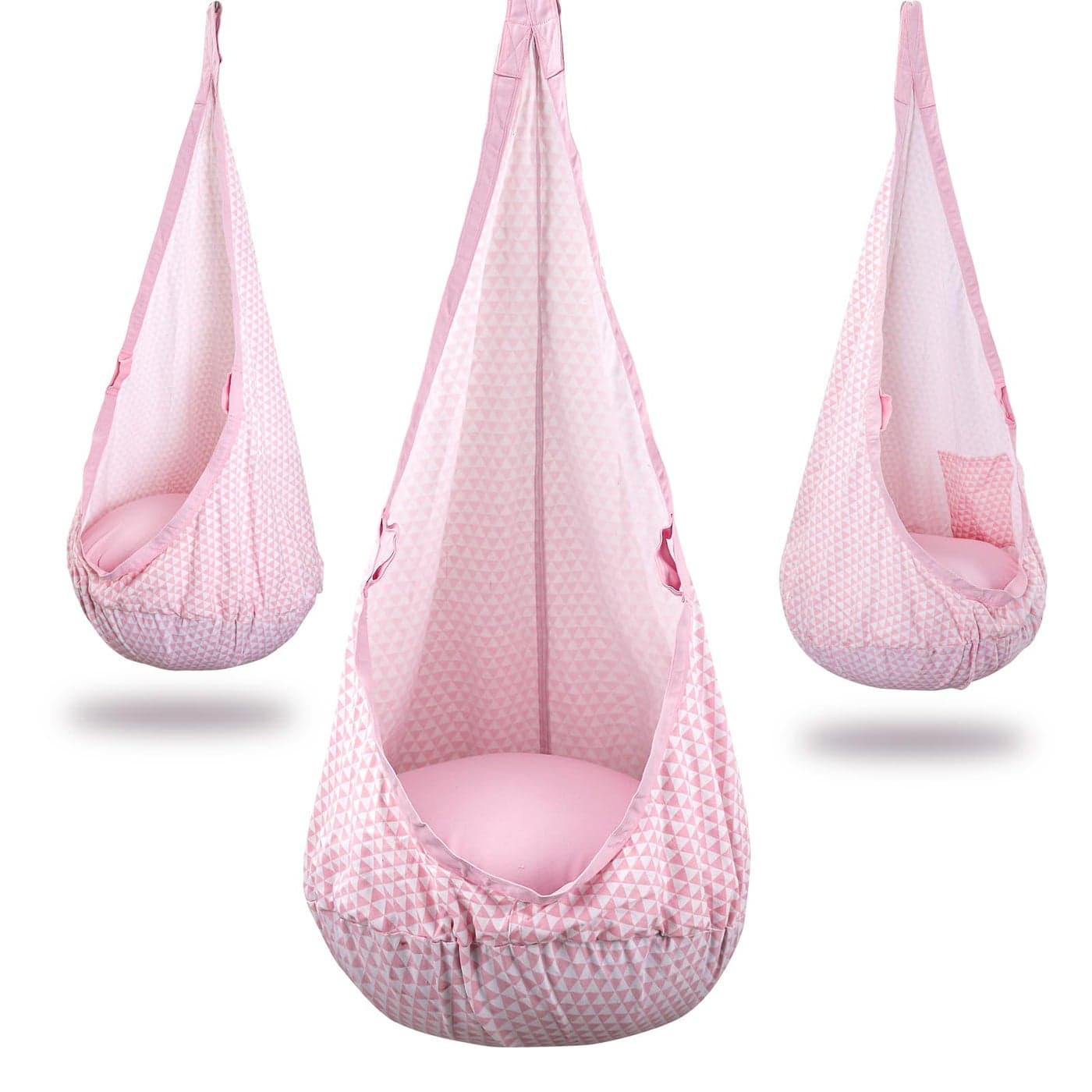 YAERSI Kids Pod Swing Seat Hammock Chair with PVC Inflatable CushionSensory Swing for Indoor and Outdoor Play Portable