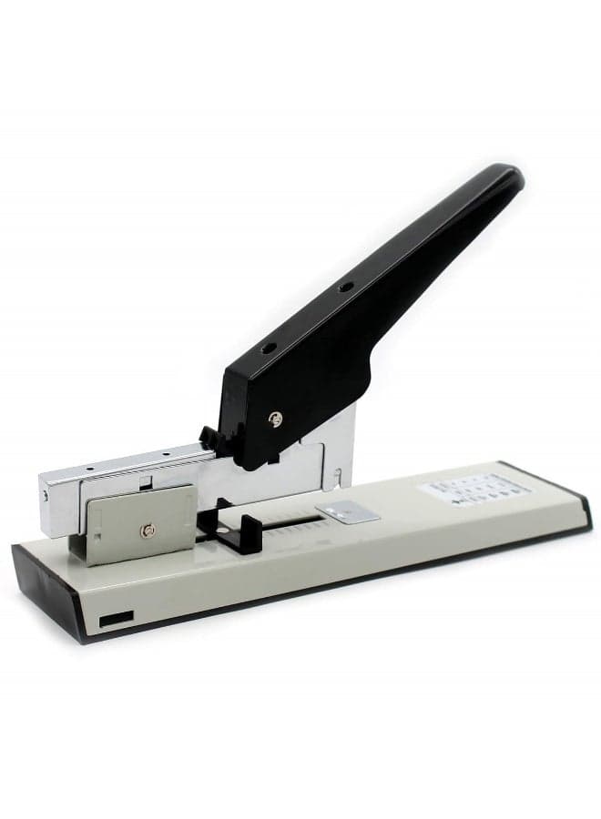 Office Stapler Heavy Type long arm Metal Manual Stapler Bookbinding Stapling 120 Sheet High Capacity Office Tools Large Stapler Stapler for financial School Desktop thick layer Stapler