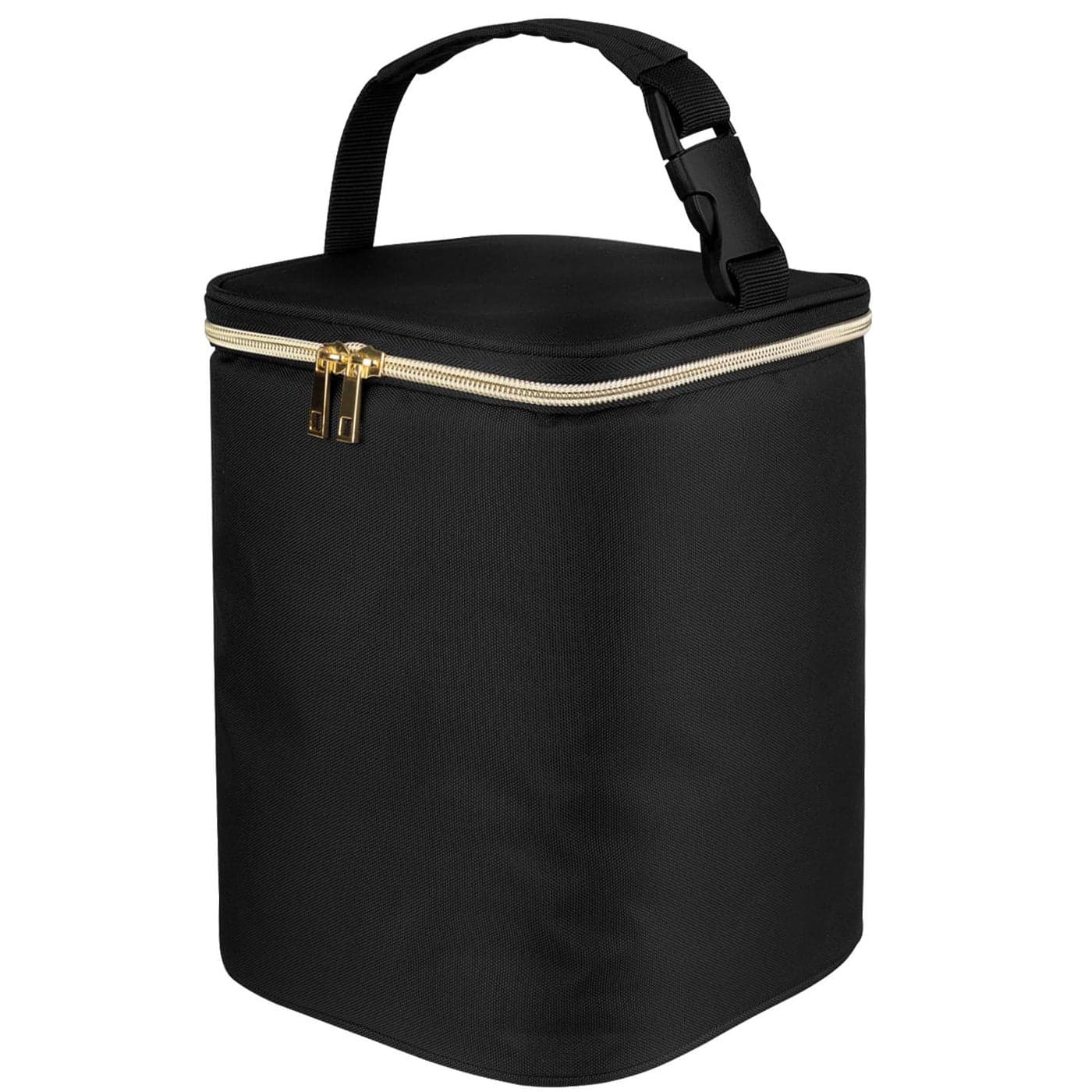 Teamoy Breastmilk Cooler Bag Baby Bottles Bag for up to 4 Large 9 Ounce Bottles Perfect for Working Mom Mother Bag ONLY Black