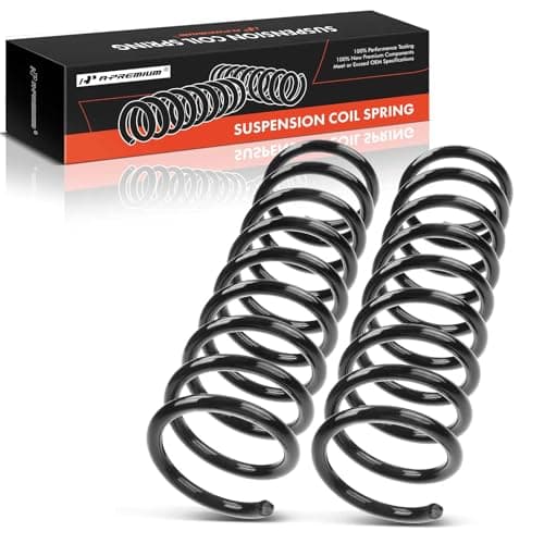 A-Premium 2Pcs Rear Suspension Coil Spring Set Compatible with Ford Focus 2012 2013 2014 2.0L, Driver and Passenger Side, Replace# BV6Z5560D