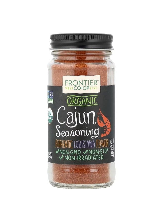Frontier Co-op, Organic Cajun Seasoning, 2.08 oz (59 g)