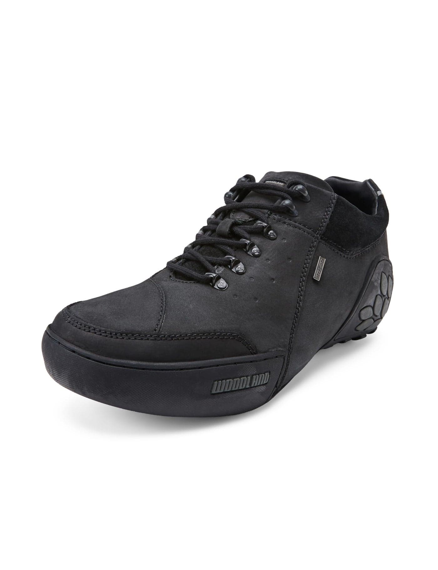 Woodland Men's Black Leather Casual Shoe-6 UK (40 EU) (GC 3443119NW)