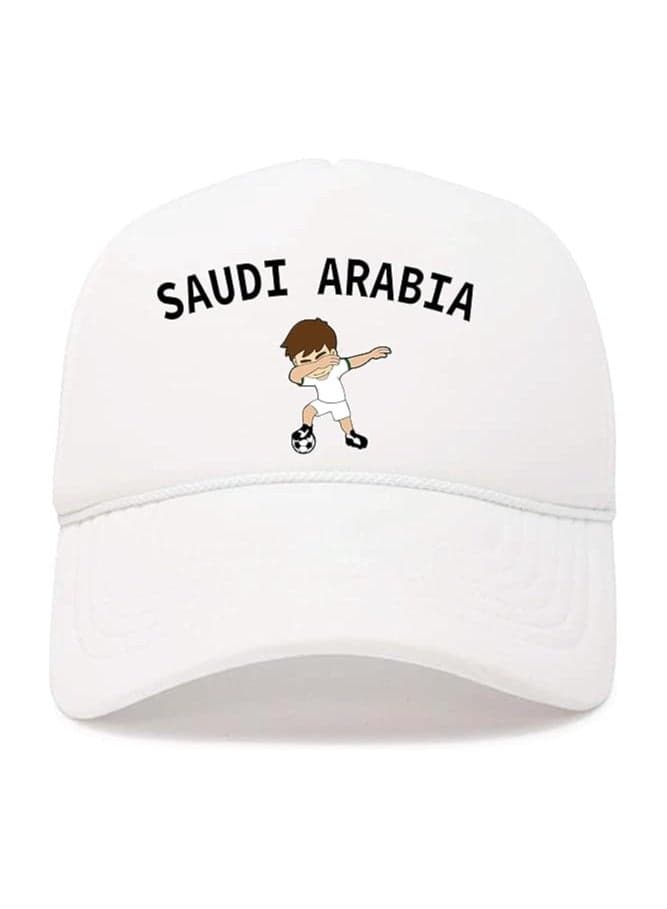 Saudi Baseball Sports Cap For Men And Women With Plastic Adjustable Buckle Closure–Perfect For Celebrating Saudi Day–Great Accessory For Sporting Events
