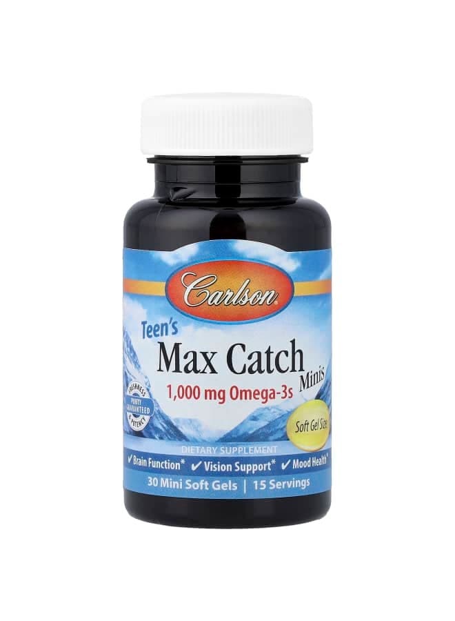 Teen's Max Catch Minis, 30 Mini Soft Gels