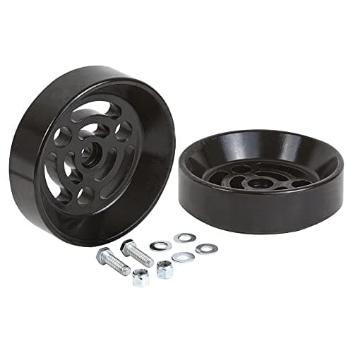 Daystar Air Bag Cradle designed for full suspension travel Fits All 6 diameter convoluted Air Bags fits any full size of half ton truck 24WD KU09140BK Made in America Black