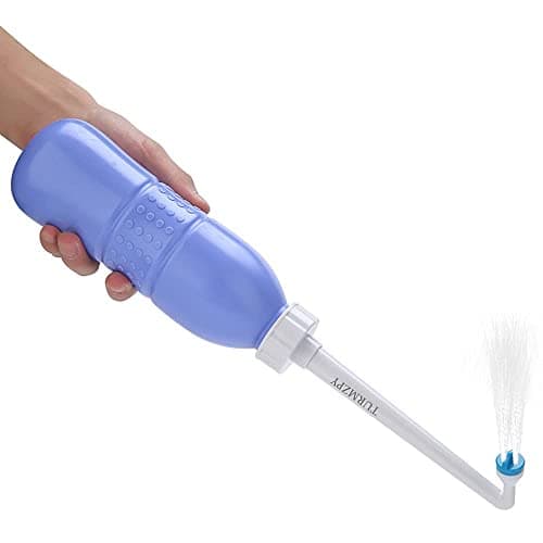 TURMZPY Portable Bidet 600ml Travel Bidet Plastic EVA Bottle Personal Hygiene Bidets Cleaning Device