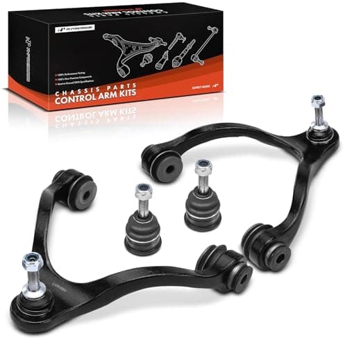 A-Premium 4Pcs Front Suspension Kit, Upper Control Arm Upper Ball Joint, Compatible with Ford Crown Victoria 2003-2005, Lincoln Town Car 2003-2005, Mercury Grand Marquis 2003-2005, Marauder 2003-2004