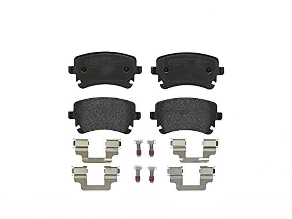 Brembo P85076 LowMet Rear Disc Brake Pad Set AUDIAUDI FAWVW OE 8E0698451P