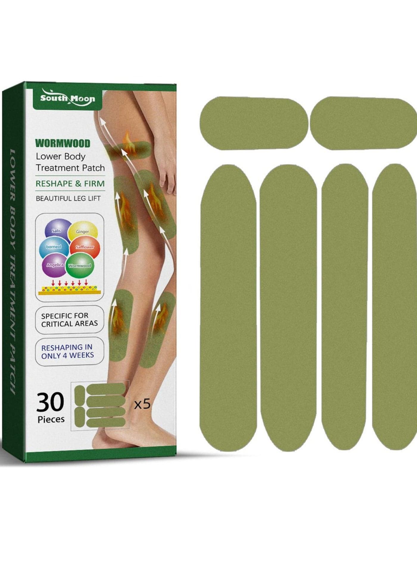 Cellulite Reduction Patches - HerbalLegs Leg Lifting and Firming Stickers to Reduce Cellulite, Leg Loss - Slimming Strap