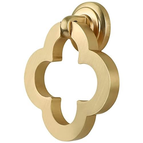 Ruiao 2 Pack 55mm Cupboard Cabinet Knobs, Zinc Alloy Dresser Drawer Knobs with Screws for Kitchen, Bathroom, Bedroom