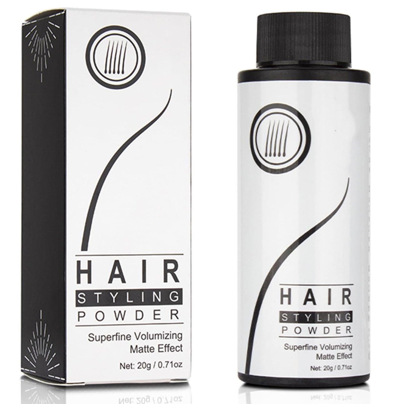 gowwim Volume Up Hair Styling Powder07oz20gfor Texturizing Fluffy Mattifying Hair for Men Women