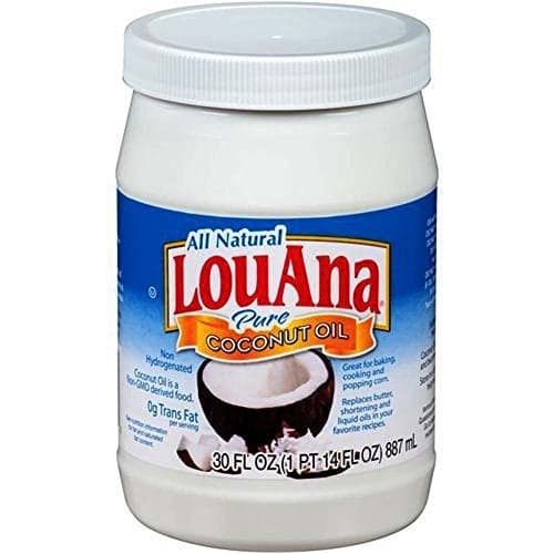 LouAna Pure Coconut Oil (All Natural) 30 fl oz