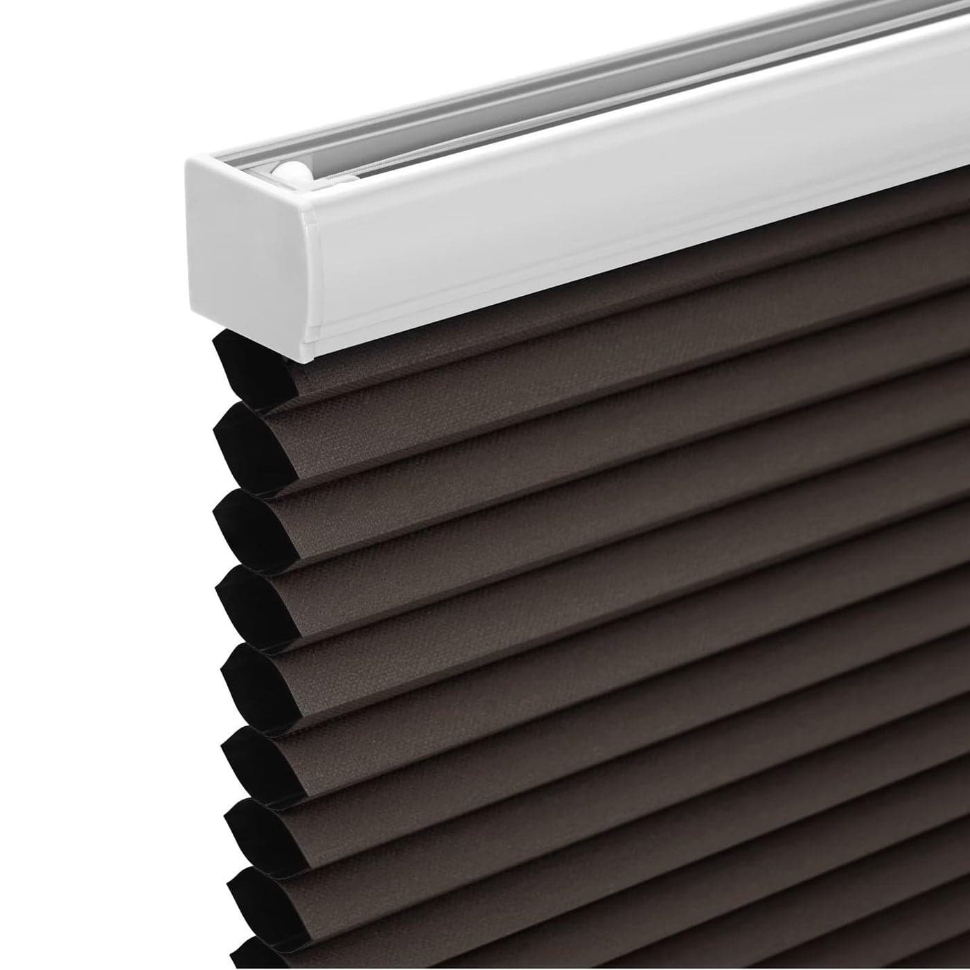 Changshade Cordless Cellular Shades Blackout Honeycomb Shades for Windows Room Darkening Pleated Blinds Easy to Install for Indoor Windows and French Doors 30 W x 72 H Taupe