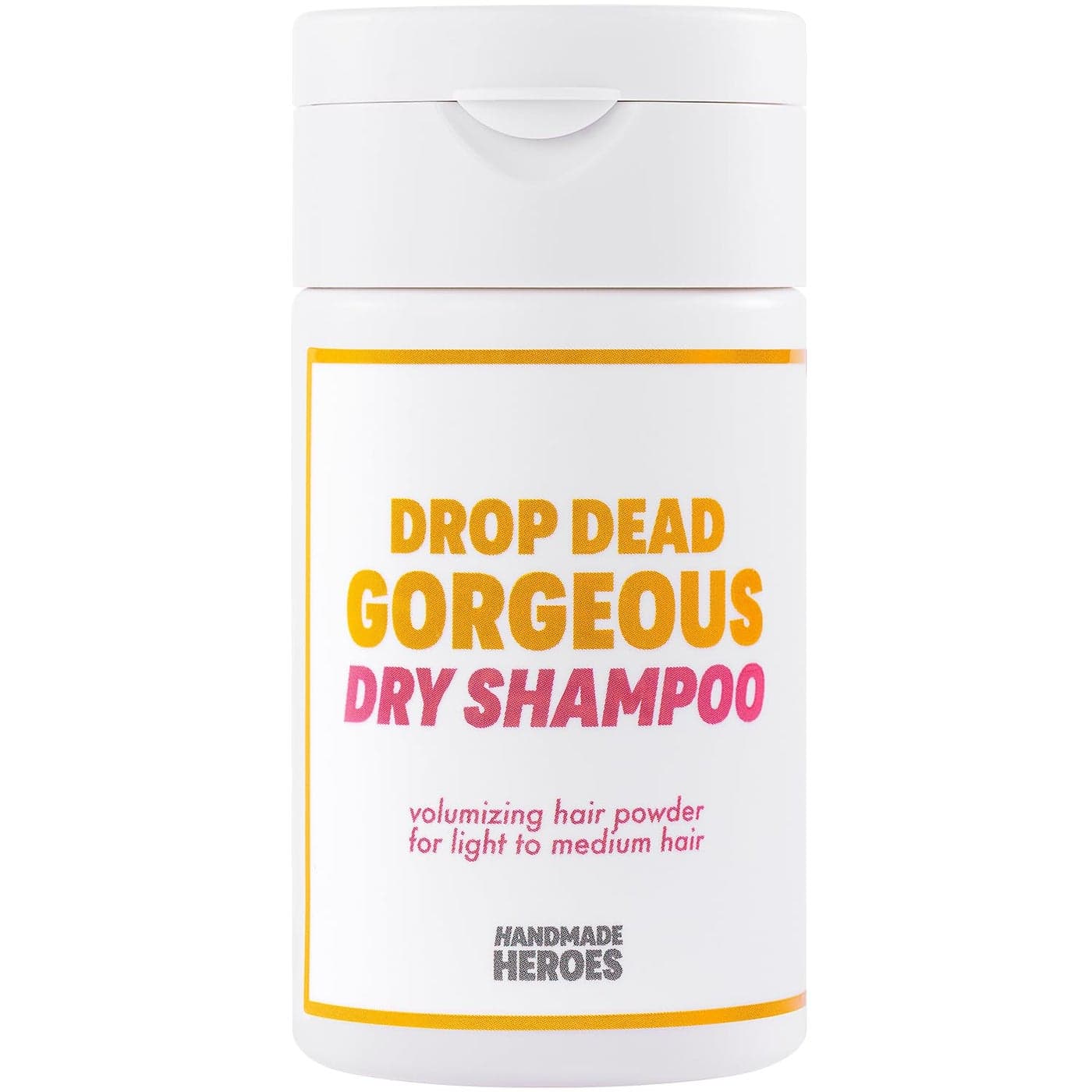 Handmade Heroes Non Aerosol Dry Shampoo Volume Powder 18oz 100 Natural Vegan For Light Hair Blonde Hair