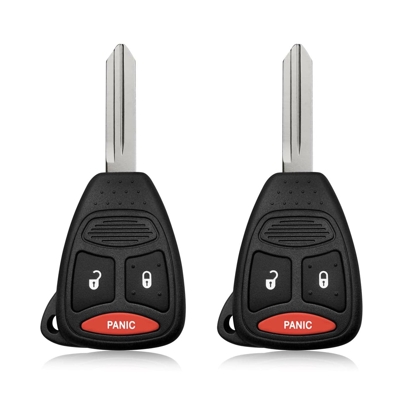 2 Keylessbest Replacement for 2010 2011 2012 2013 Dodge Caliber Dakota Durango Magnum Nitro Mitsubishi Key Fob Remote Control KOBDT04A 3 Buttons 315MHz