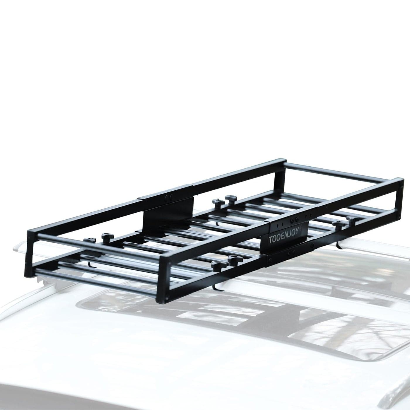 TOOENJOY 59 x 16 x 5 Inch Skinny Roof Rack Cargo Carrier Basket Car Rooftop Luggage Holder for SUV and Pickup 200 LBS Capacity