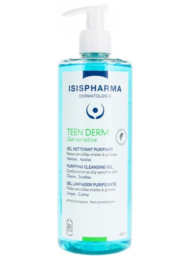 Teen Derm Sensitive Cleansing Purifying Gel 400 ml