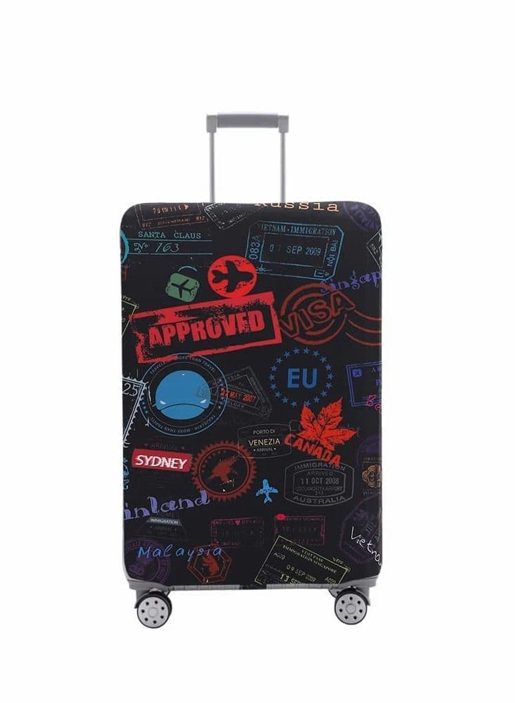 Luggage Cover, Washable Suitcase Protector Anti-scratch Cover Fits 26-28 Inch Luggage, XL