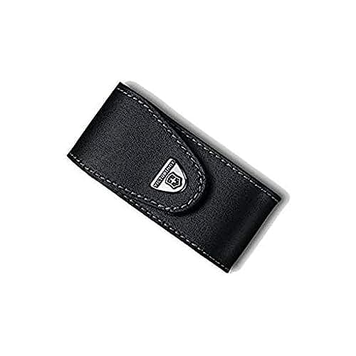 Victorinox Leather Pouch - 5-8 Layer, Black