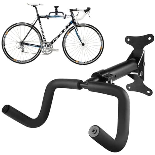 ARHAT ORGANIZERS Cycle Wall Mount Stand | Heavy Duty Bicycle Hanger for Home & Garage | Foldable Cycle Hanger Wall Mount Rack for Indoor & Outdoor Storage | Cycle Hanging Stand for Bike (Black)