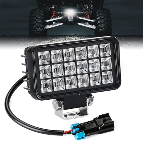 KEMIMOTO Upgraded Backup Light with Switch Compatible with Ranger XP 1000 36W Reverse Light Rear LED Kit Compatible with 20182025 Polaris Ranger 1000 XPCrew 4424 Inches