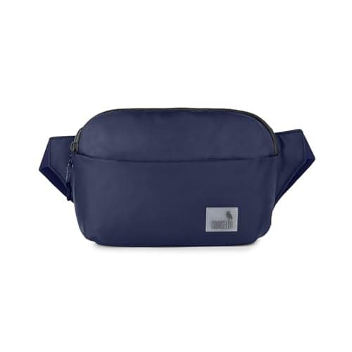 COUNSELOR Waist Bag, Crossbody Bag for Women with Adjustable Strap, Zipper Pocket, Polyester, Multipurpose, Zipper Closure for Travel, Hiking, Camping, Outdoor Sports AVELIN (Navy Blue)